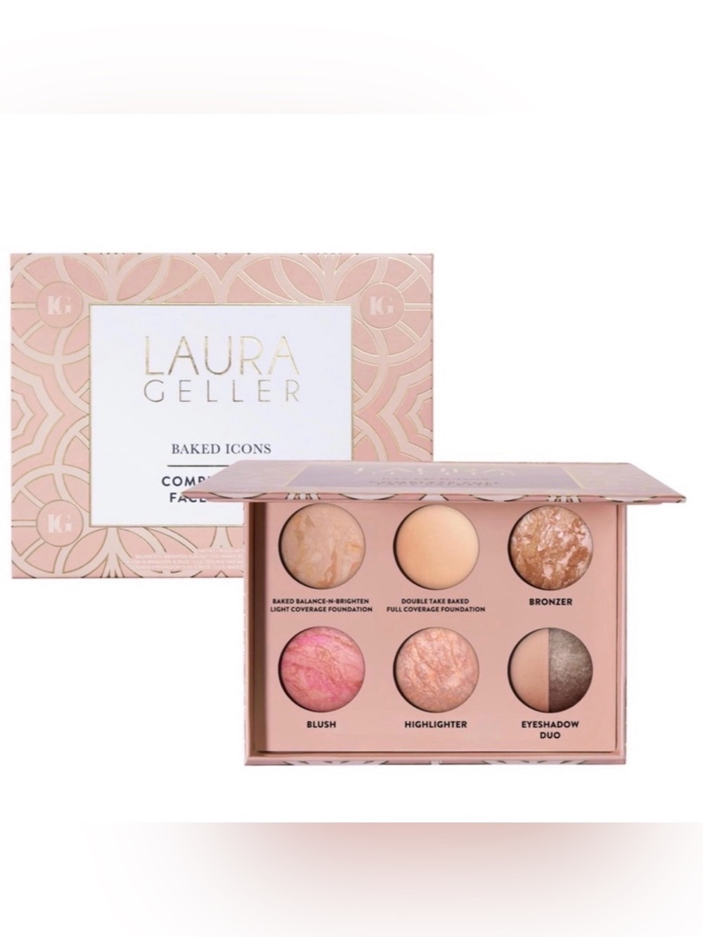 🔥Laura Geller Baked Icons Complete Face Palette - Golden medium 149.00 value🔥